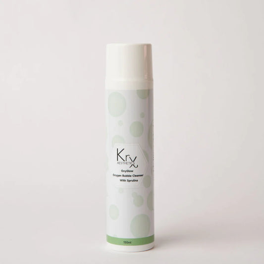 Krx Aesthetics OxyGlow Spirulina Bubble Cleanser - Lori Ann Skincare LLC